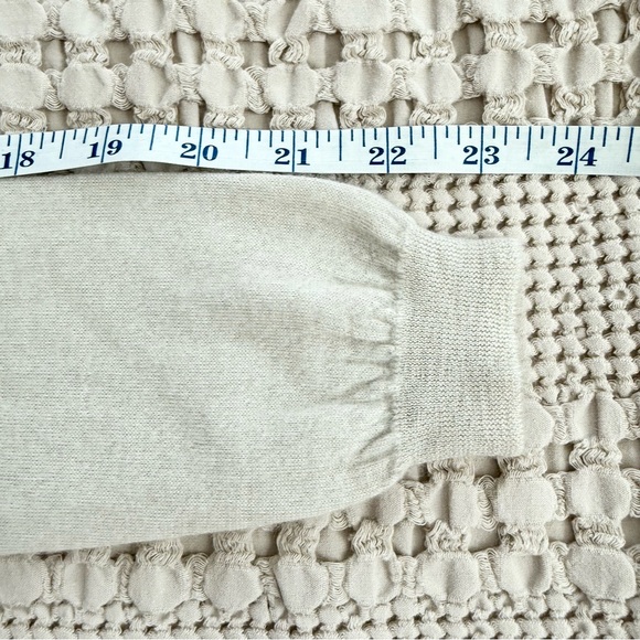 Manrico tan 100% cashmere Made in Italy cardigan sweater set size EU 40 (US 4) - Picture 12 of 16